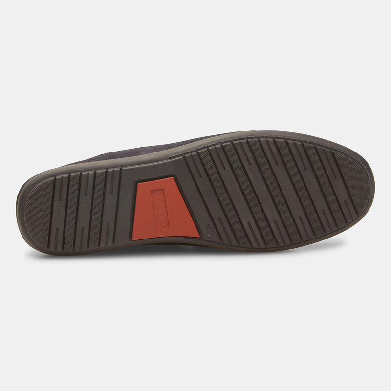 BATA Herrmockasin i mocka