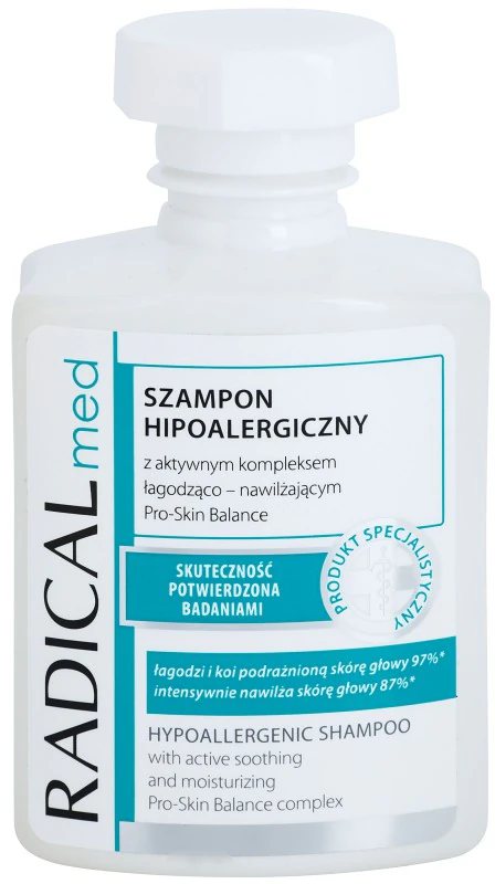 Shampoo hipoalergênico Ideepharm Radical Med