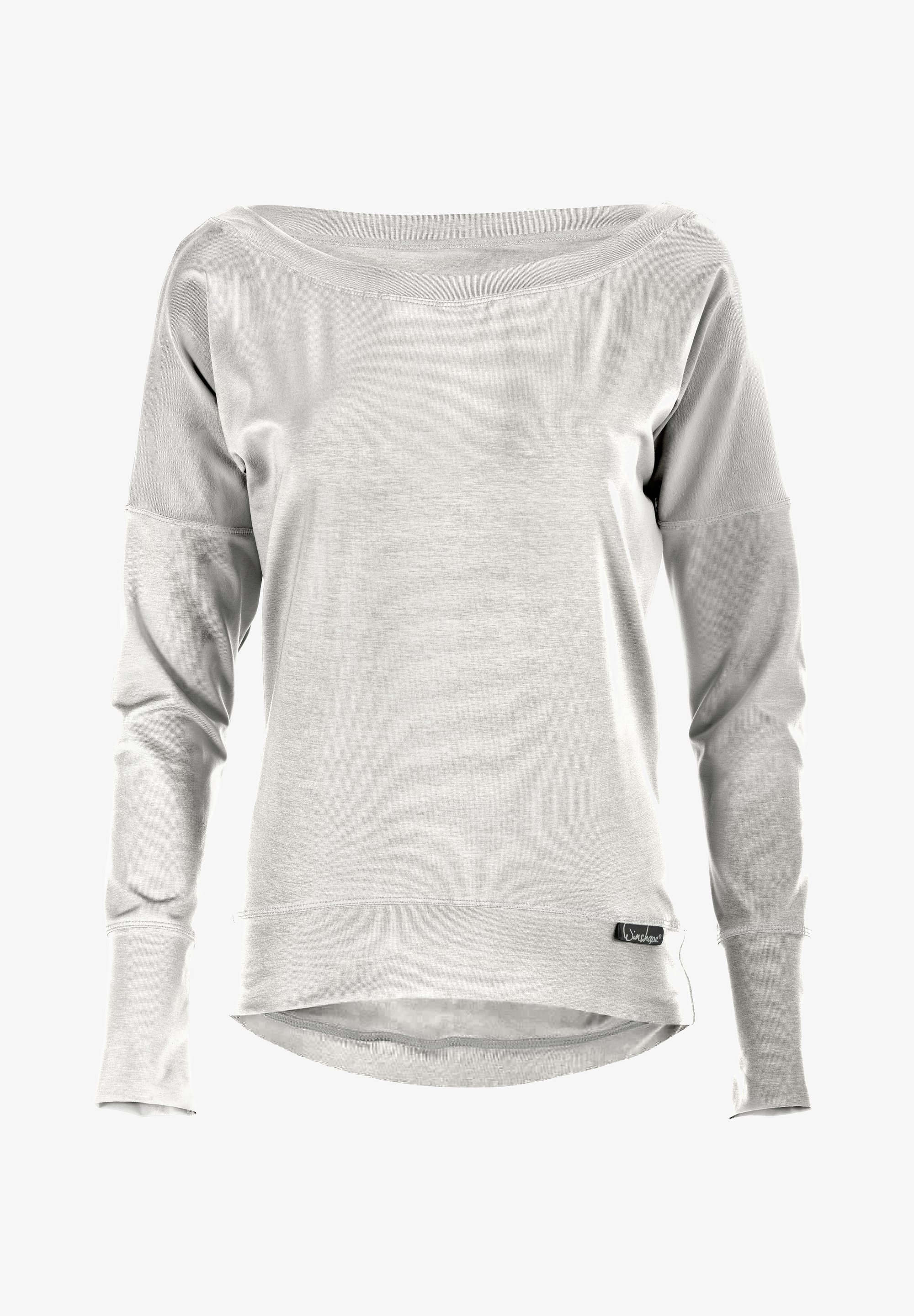 Winshape Longsleeve - Sweatshirt - grijs gemêleerd