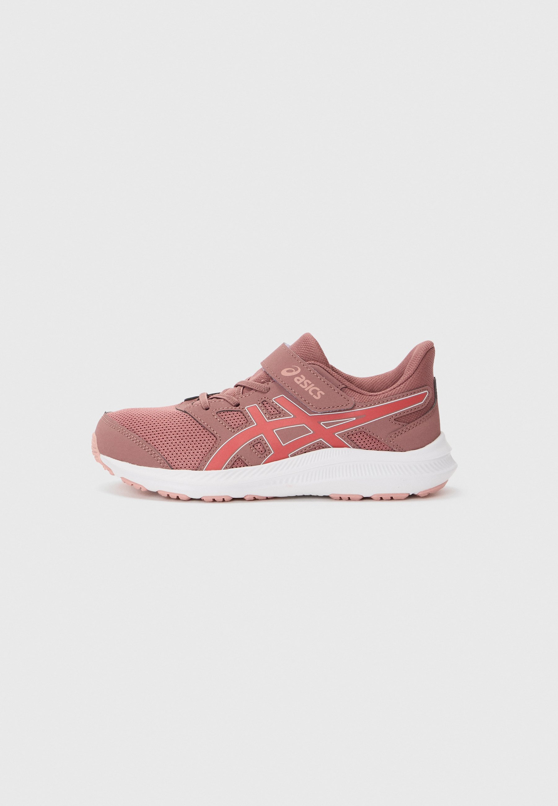 ASICS JOLT 4 UNISEX - Hardloopschoenen voor op de weg - rubble red/dark pink clay