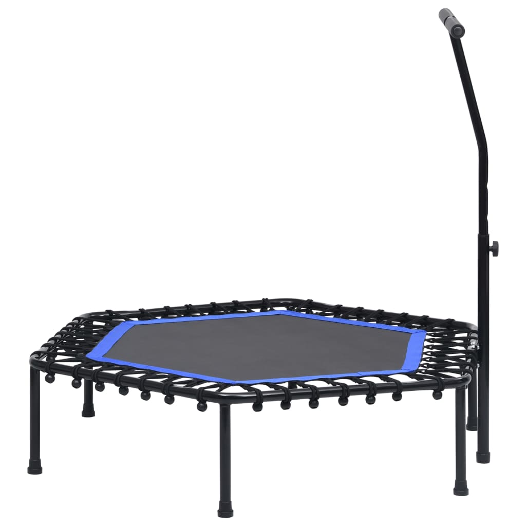 Vidaxl 122 cm sechseckiges Fitness-Trampolin mit Griff