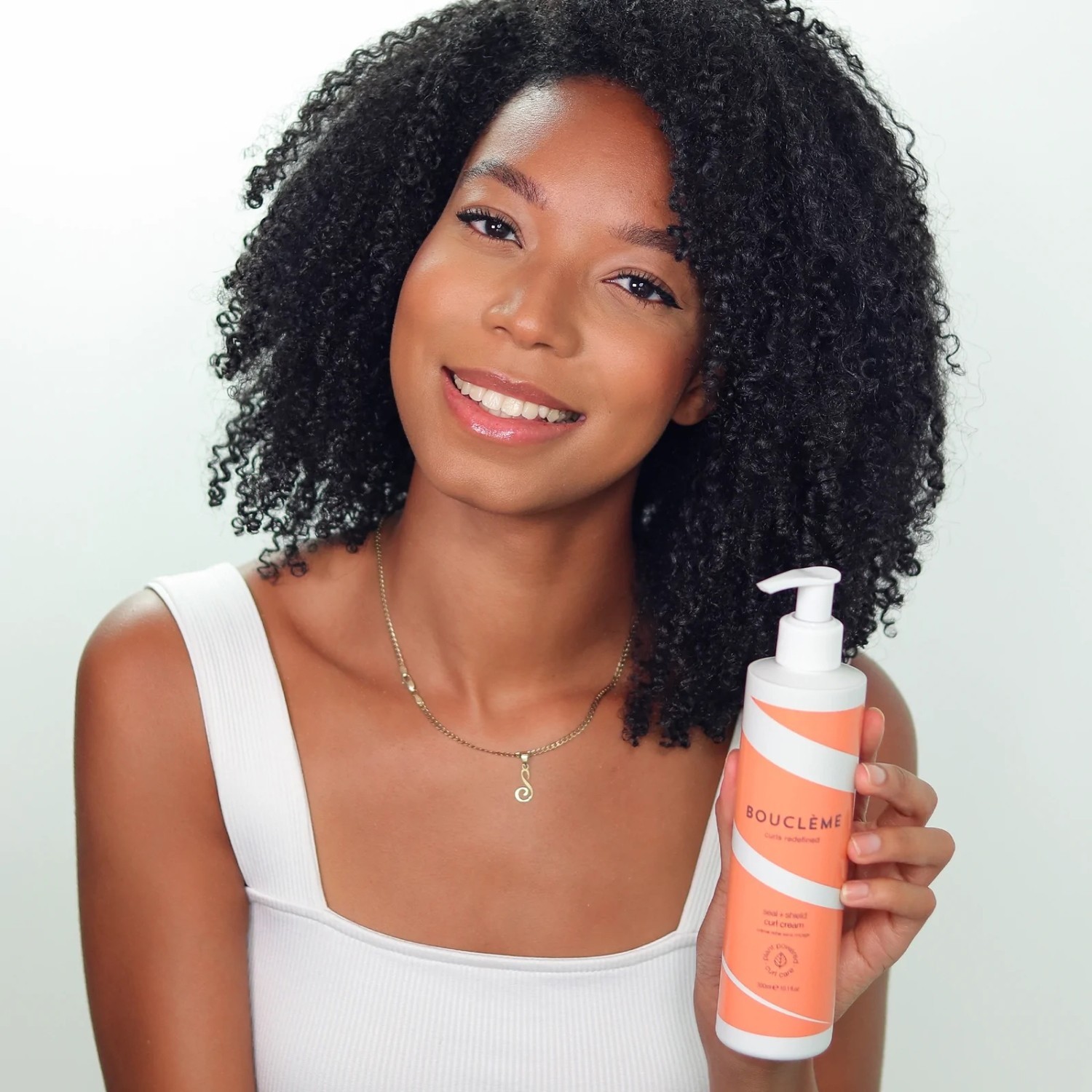 Boucléme Seal + Shield curl cream