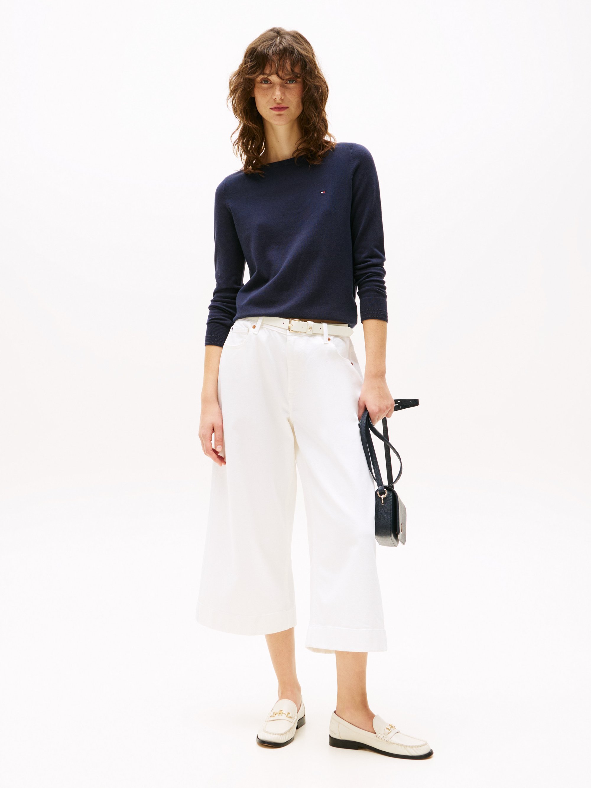 Tommy Hilfiger STITCH BOAT - Pullover - Wüstenhimmel