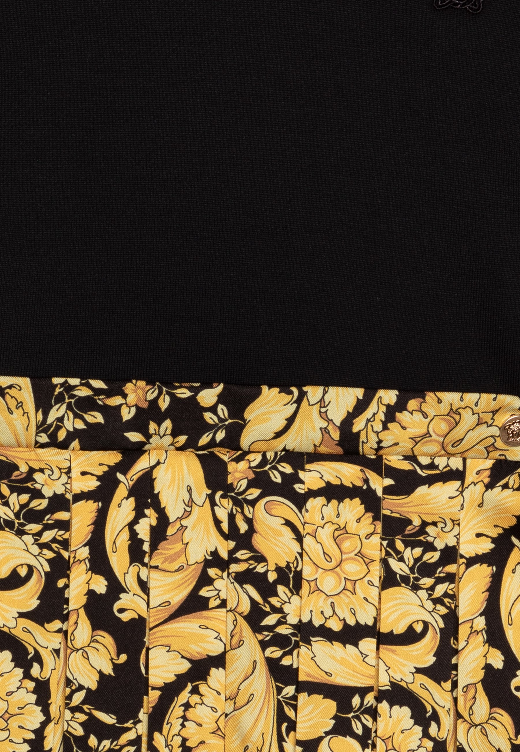 Versace DRESS BAROCCO KIDS MEDUSA - Dagjurk - nero/oro