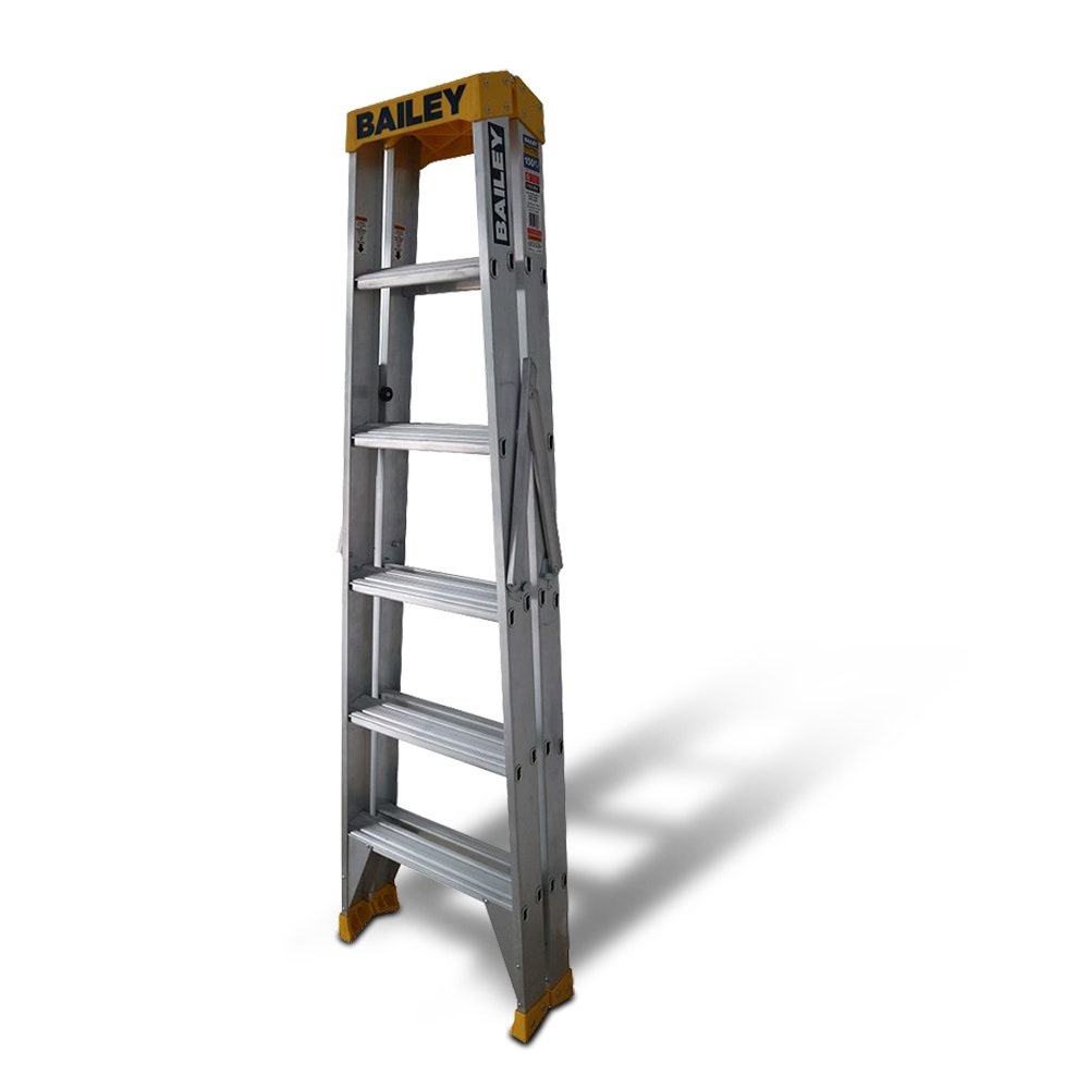 Scară dublă din aluminiu BAILEY Step 6 Pro 1,8 m 150 kg FS13963