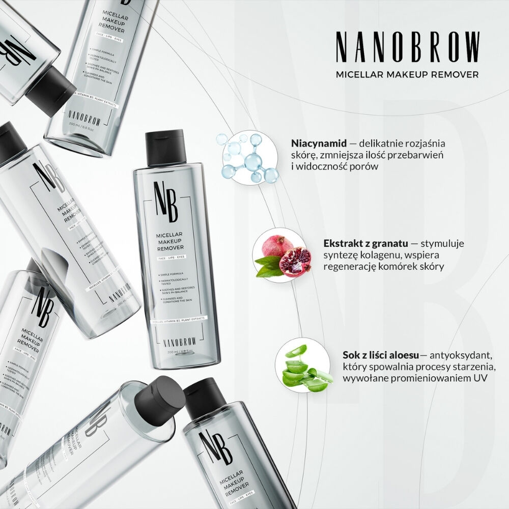 Nanobrow Micellar Makeup Remover
