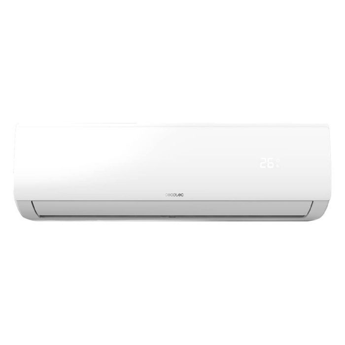 Aire acondicionado split Cecotec AirClima 12000 Smartfresh. 12000 BTU, motor de CC, bomba de calor, control remoto, pantalla LED.