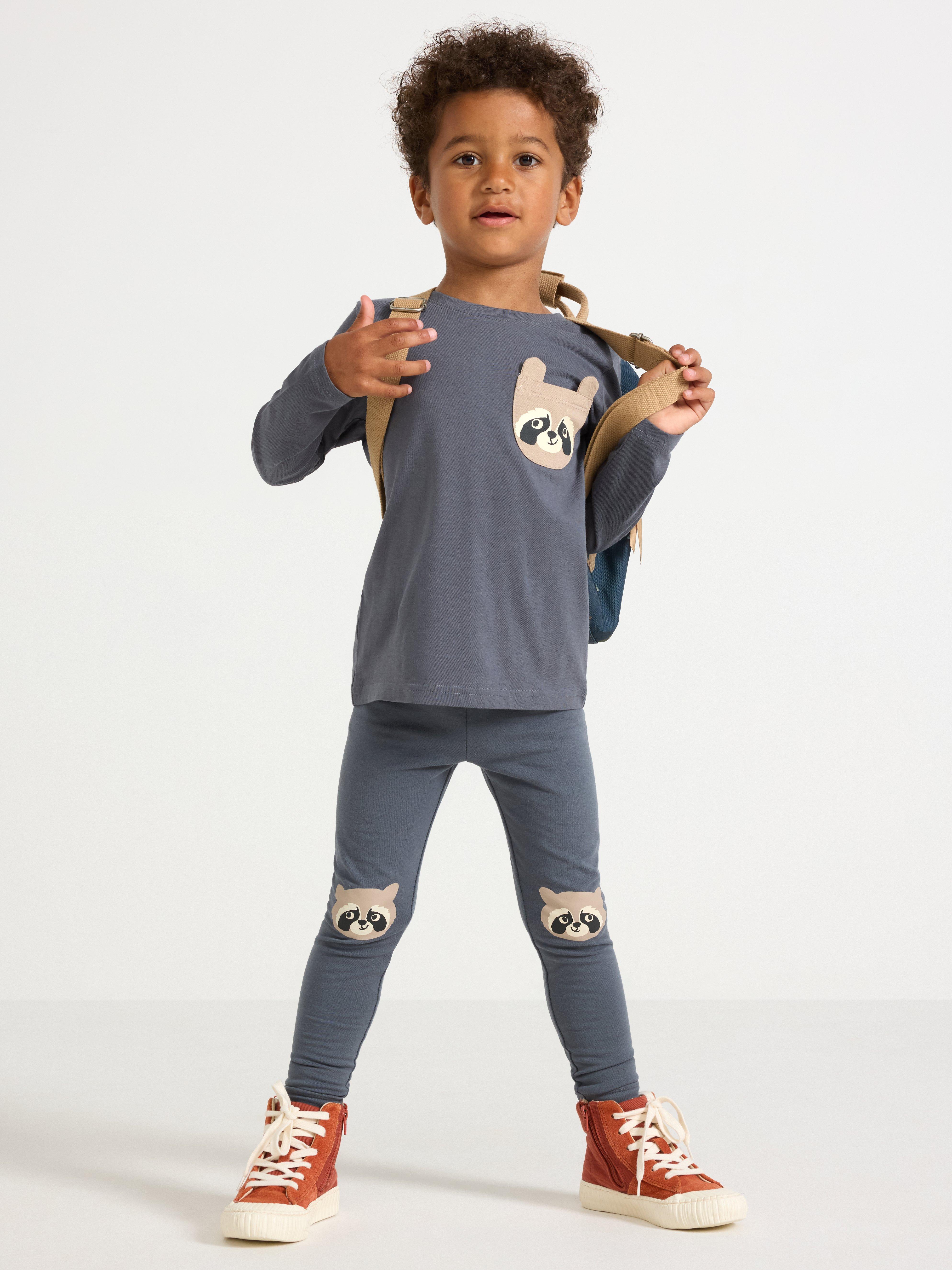 Blusa de manga comprida cinza escuro