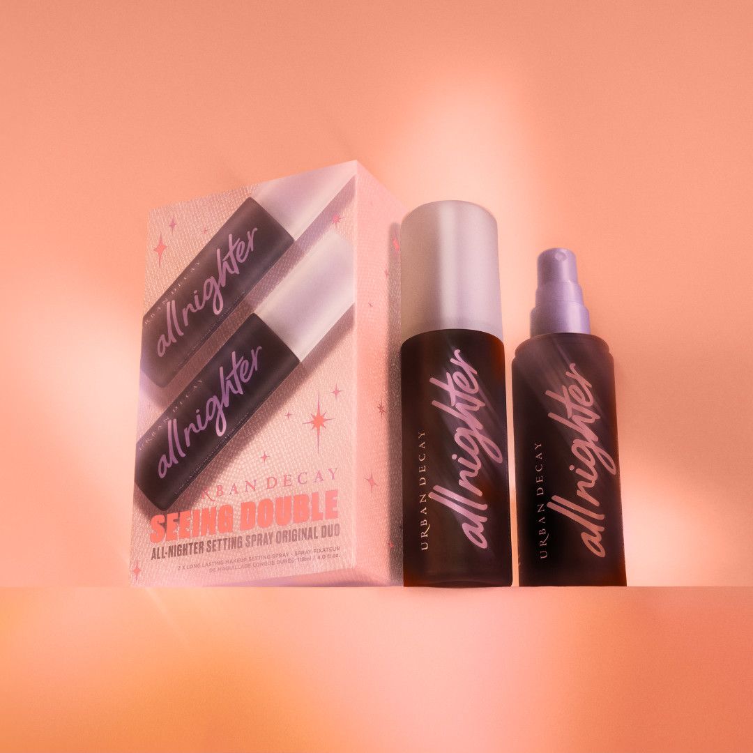 Set Duo All Nighter fiksējošais aerosols grima fiksatoram Luksusa grima fiksatori