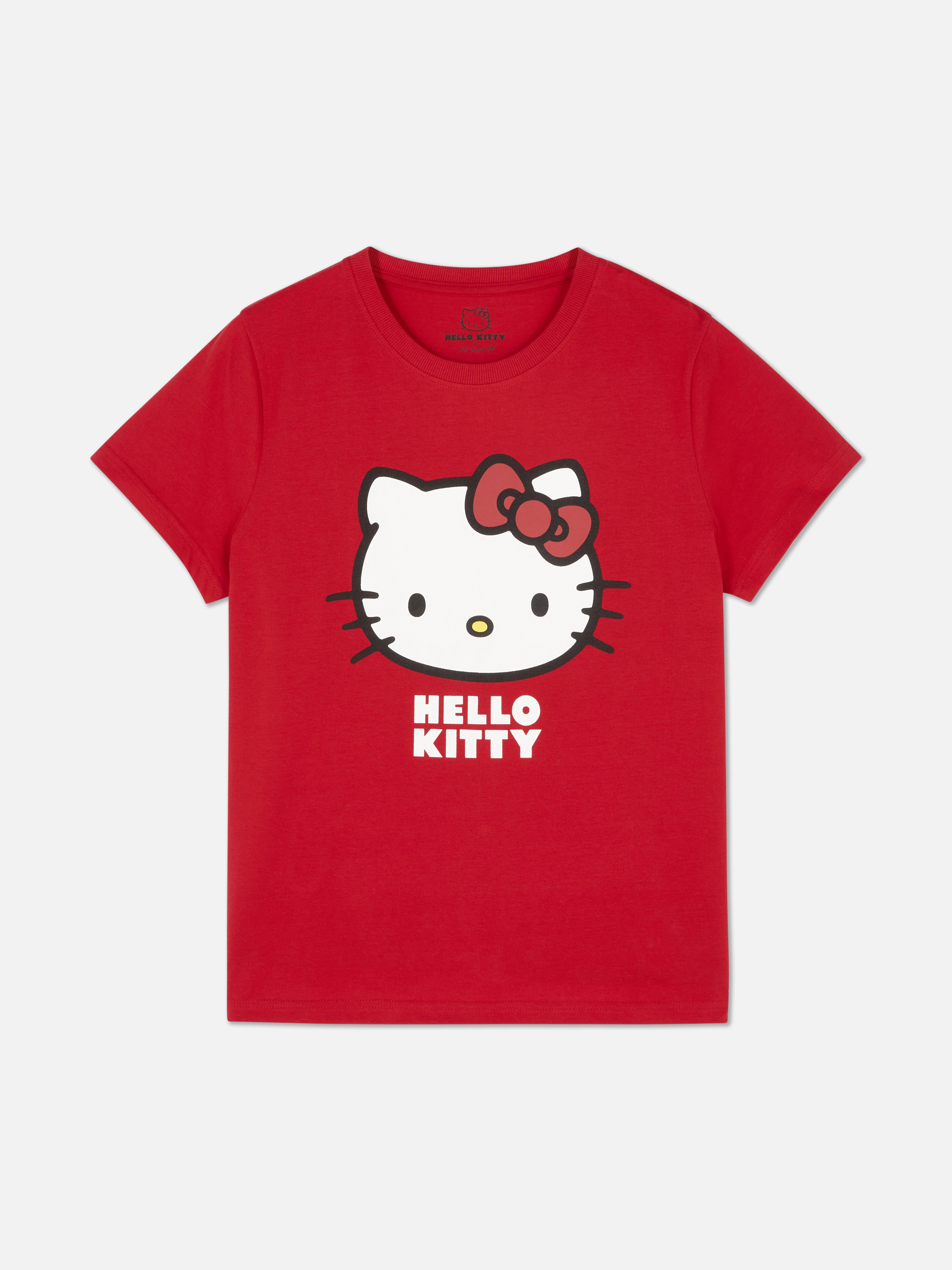 Tricou cu logo-ul Hello Kitty Un tricou cu mânecă scurtă cu imprimeu Hello Kitty