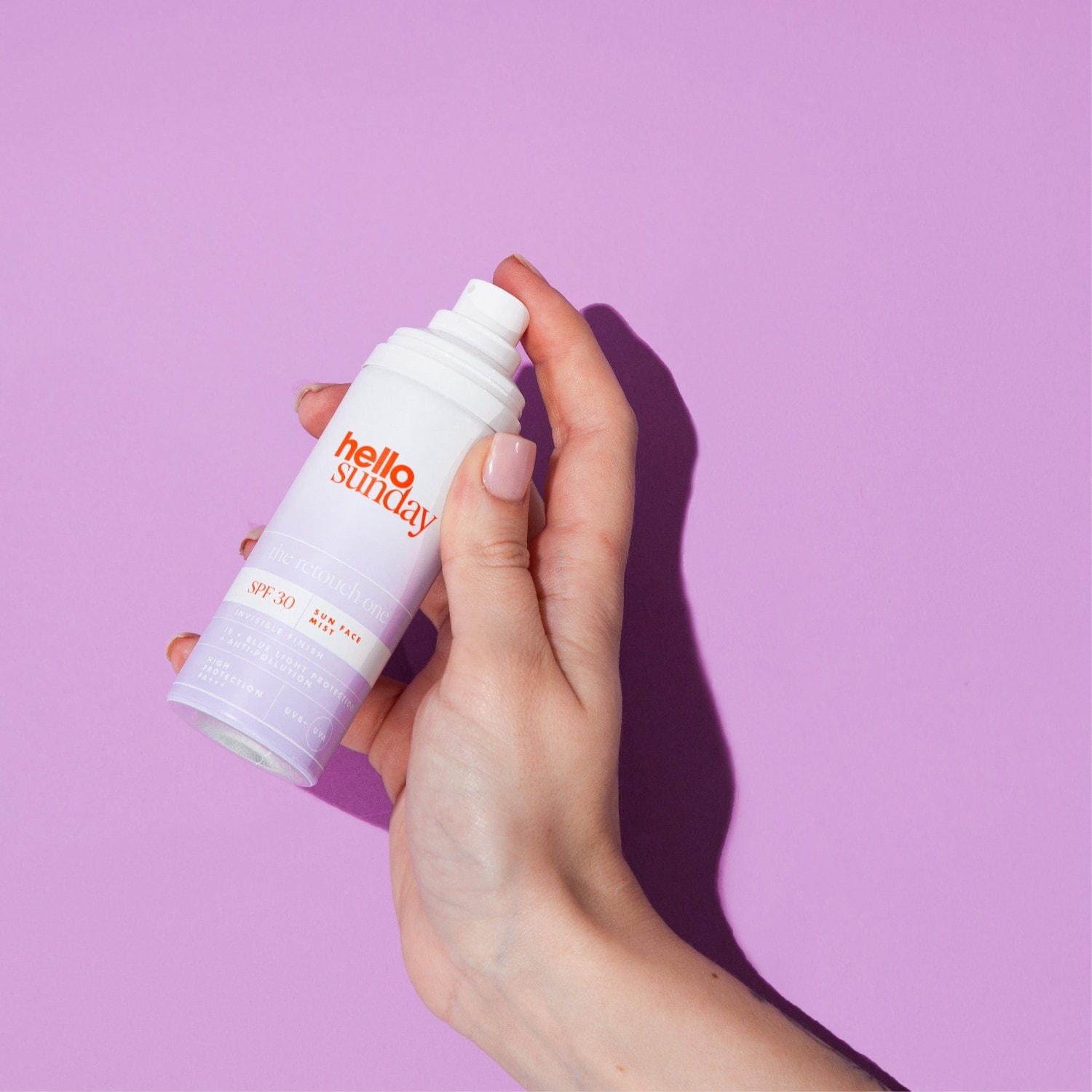 Hallo zondag Zonnebrandspray The Retouch One – Gezichtsspray SPF 30 – 75 ml