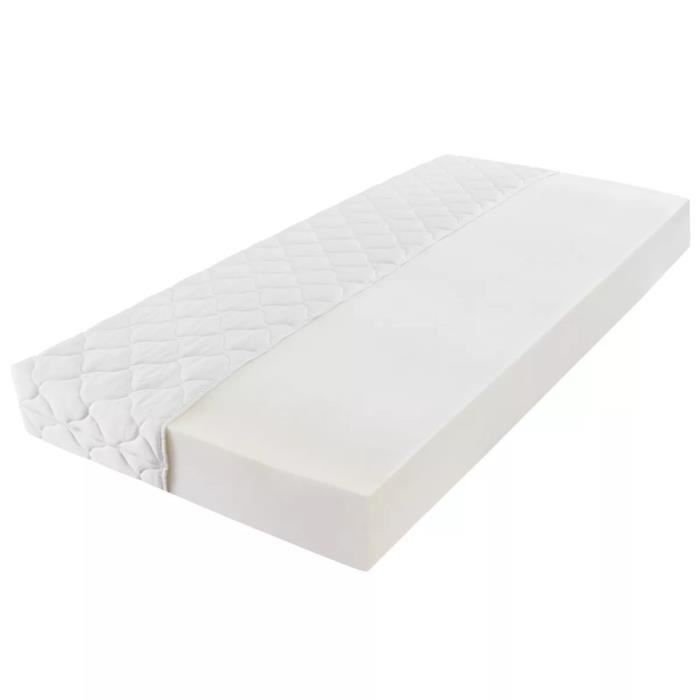TMISHION polyurethane foam mattress - 180x200 cm, 17 cm thick - washable cover