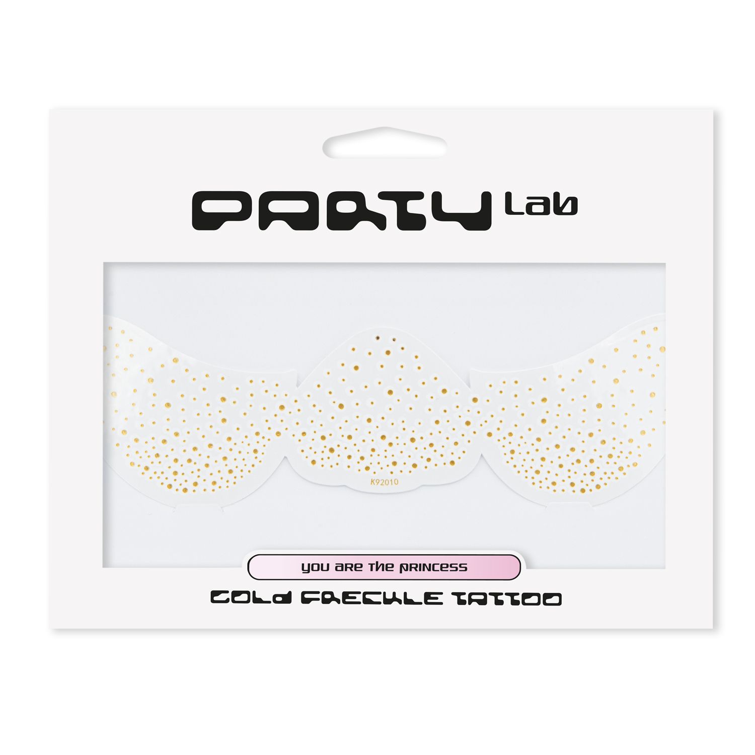 Party Lab aukstā vasaras raibumu tetovējums Grims sejai un vaibstiem