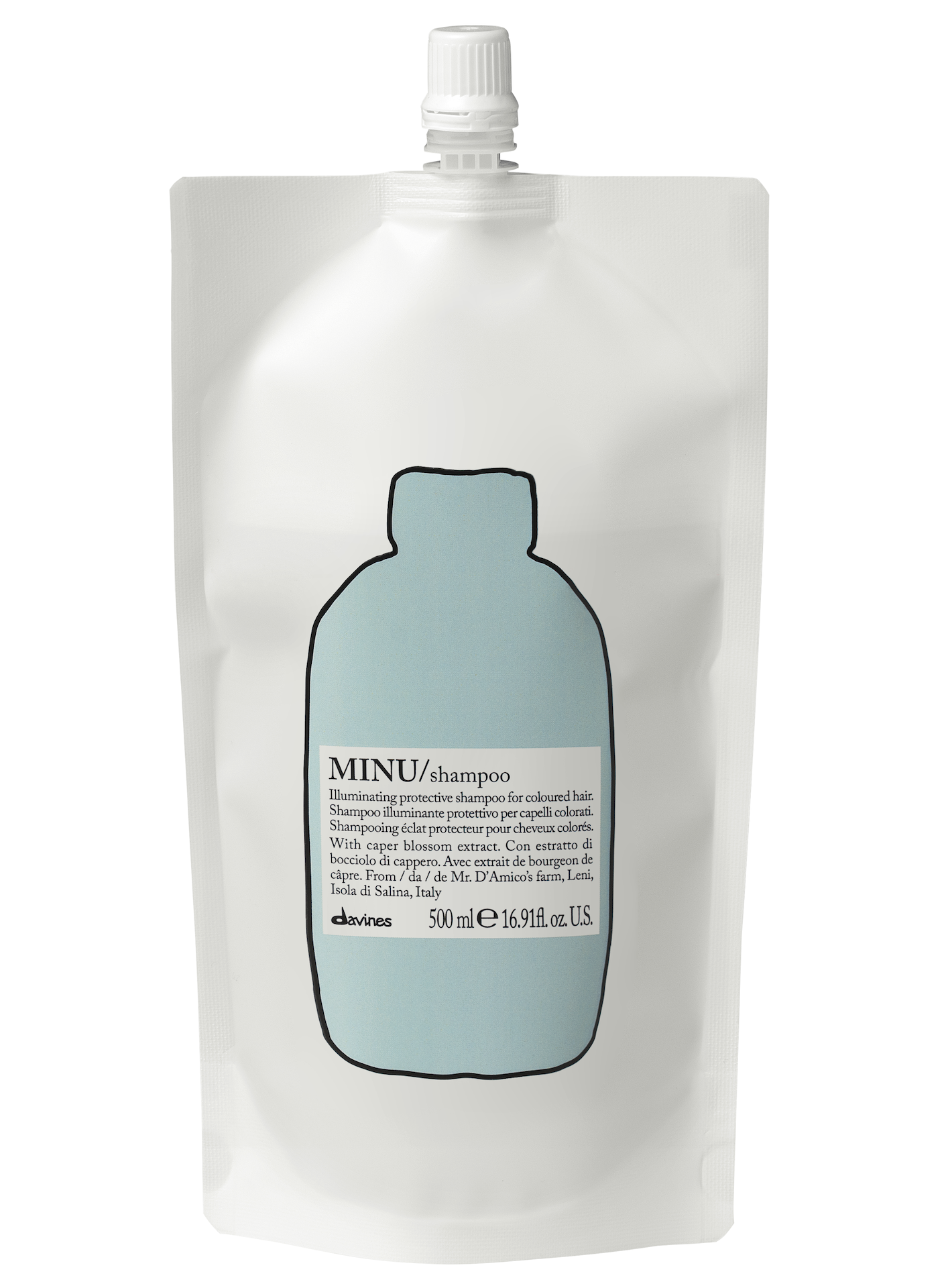 Essentail Haircare Minu Shampoo Refill torbica 500 ml - Davines