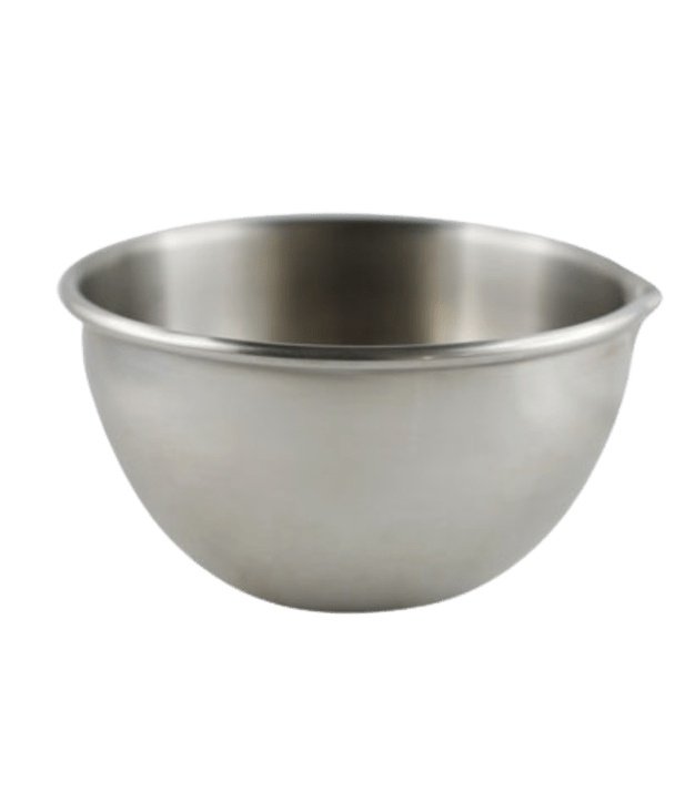 Średniej wielkości miska ze stali nierdzewnej - 200 ml
