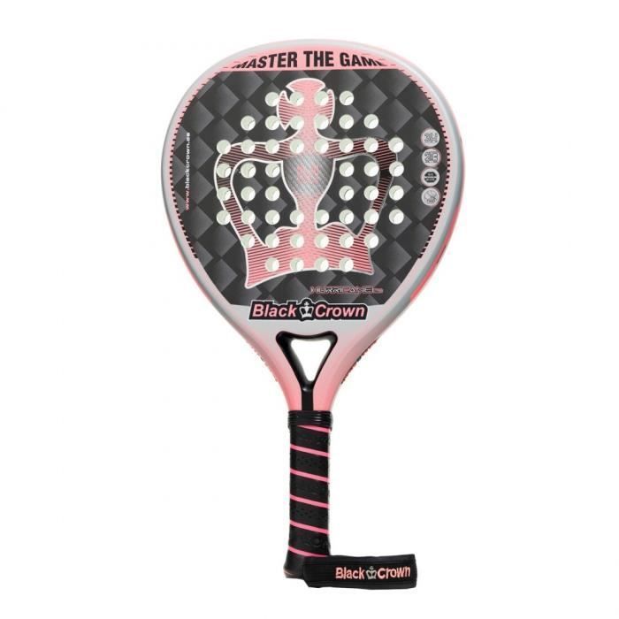 Racchetta da padel Black Crown Hurricane 2 - nero/rosa - Taglia unica