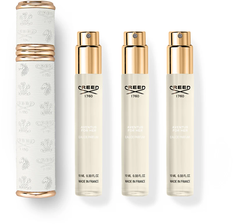 Kit de viagem Creed Aventus para mulheres