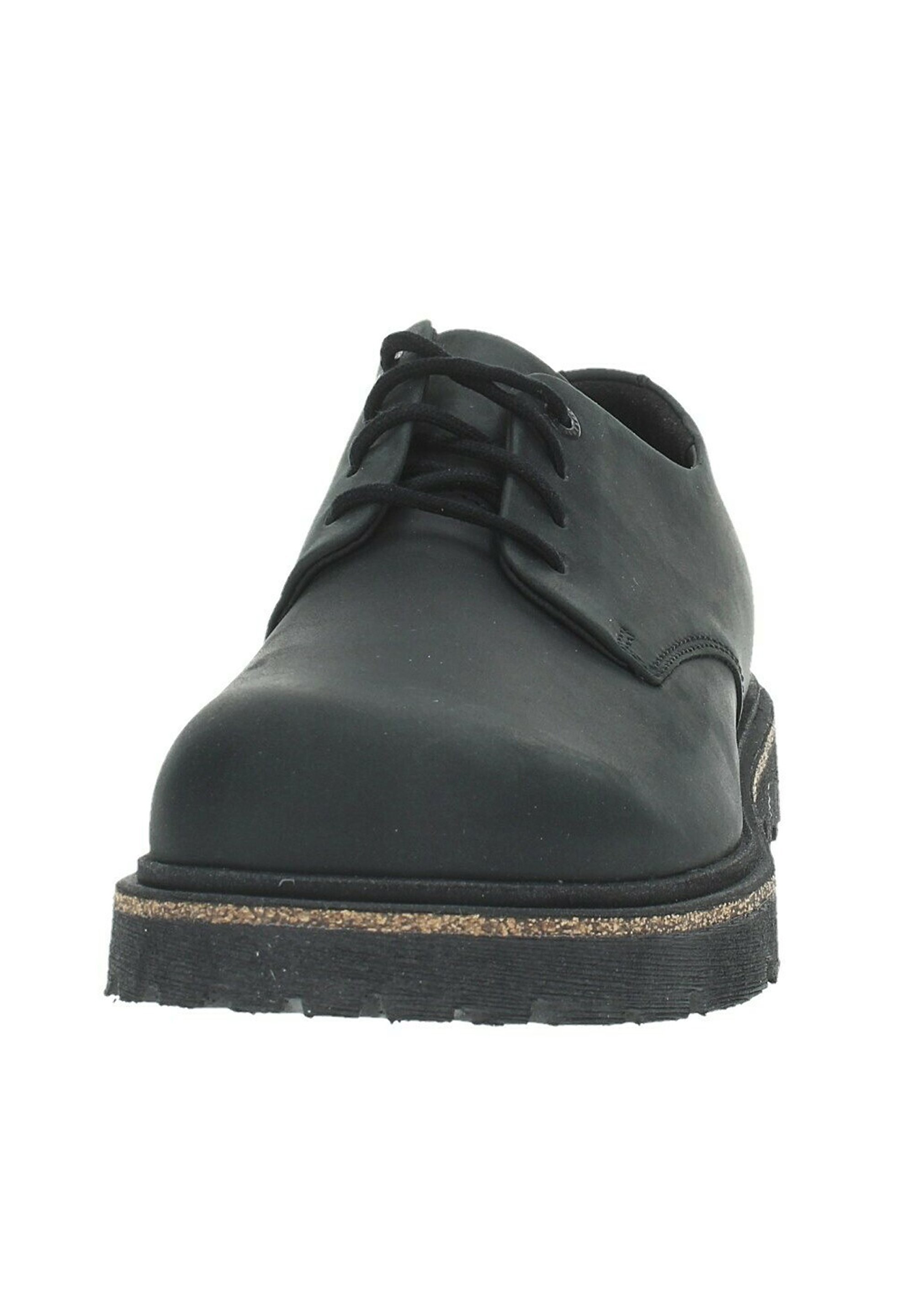 Birkenstock Casualowe sznurowane półbuty - czarne