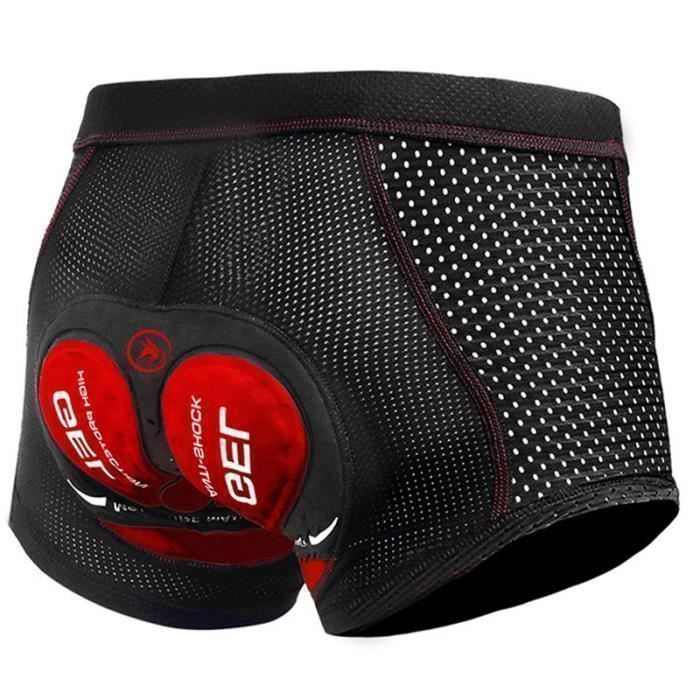 Mountainbikebroek met zweetabsorberende, vluchtige en sneldrogende 5D-gelvulling voor dames en heren.