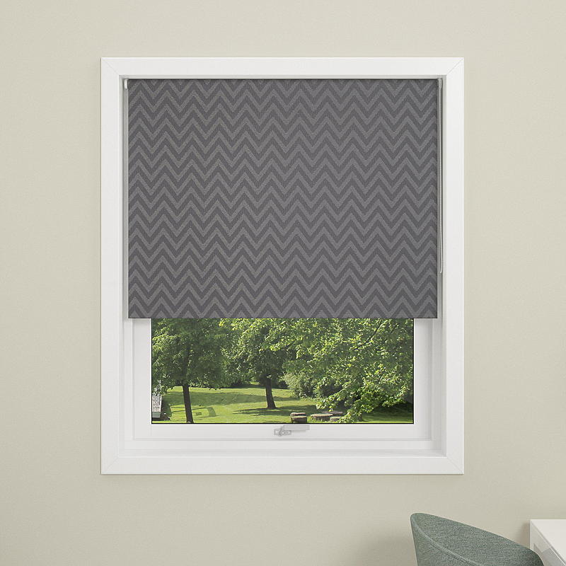 DUOTEX rolgordijn 80x175 cm lichtdicht zigzag