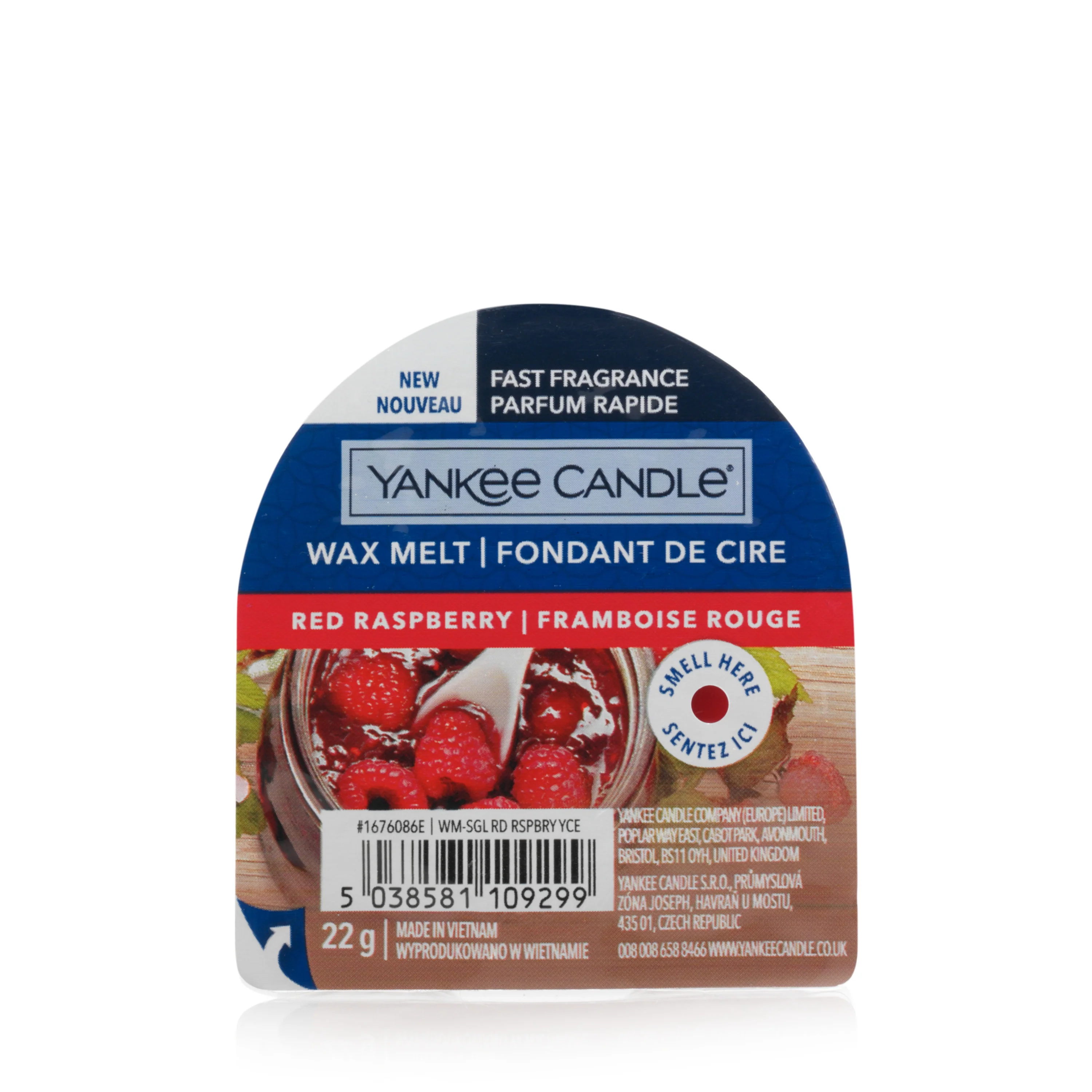 Wax Melts Red Raspberry - Candela Profumata