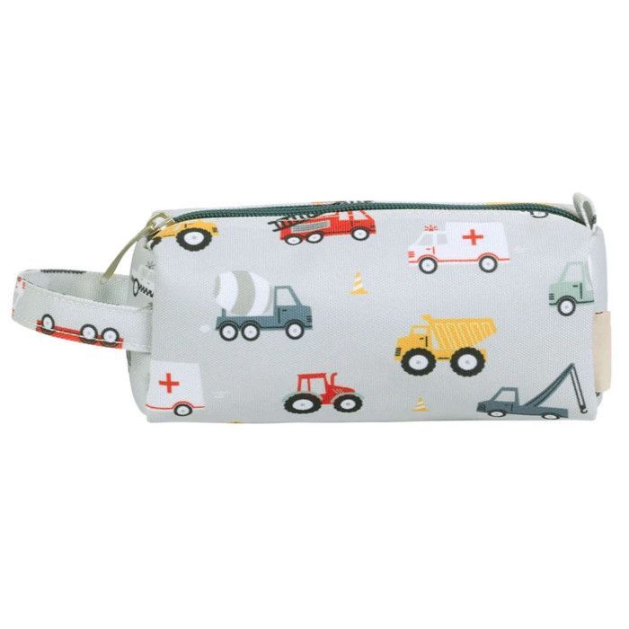 A Little Lovely Company | Estuche para lápices infantil para la escuela y el ocio - Gris - Talla única