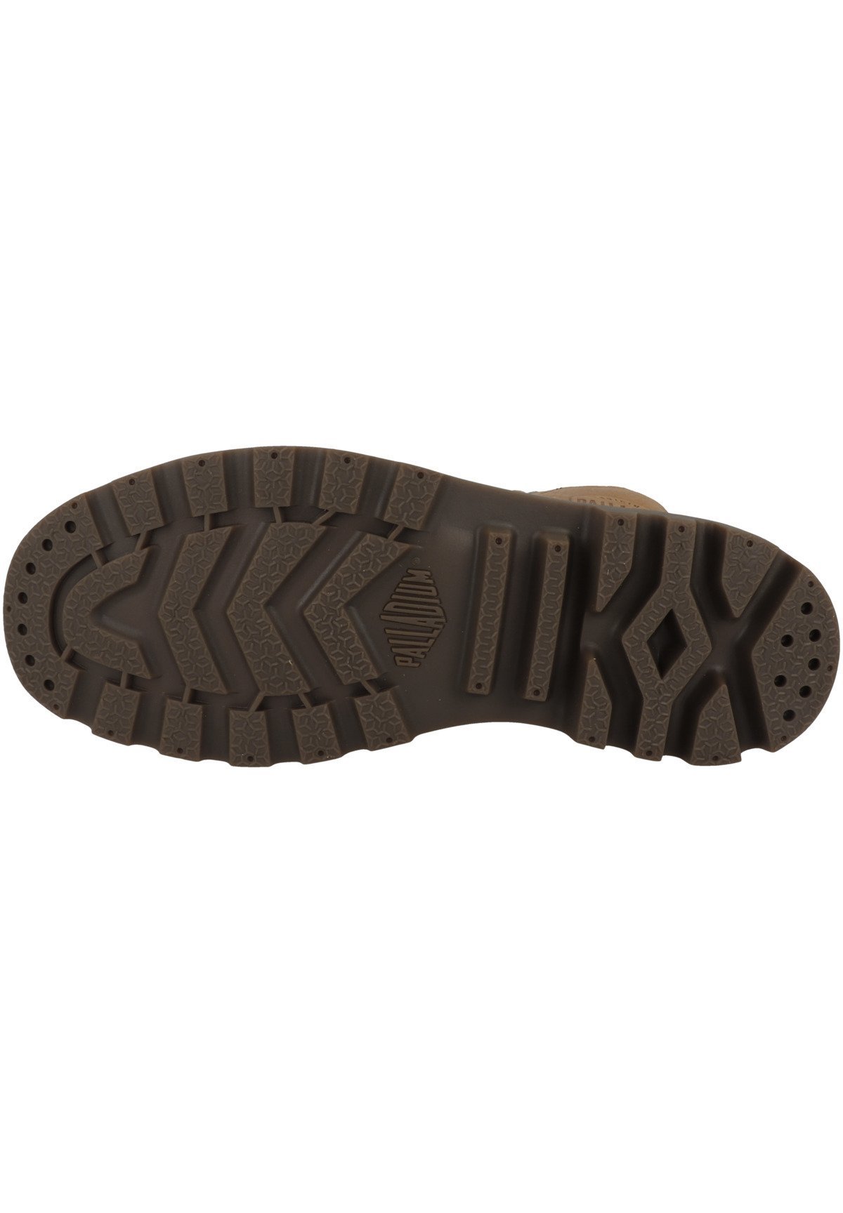 Palladium PAMPA - Enkellaarsjes met vetersluiting - dear brown