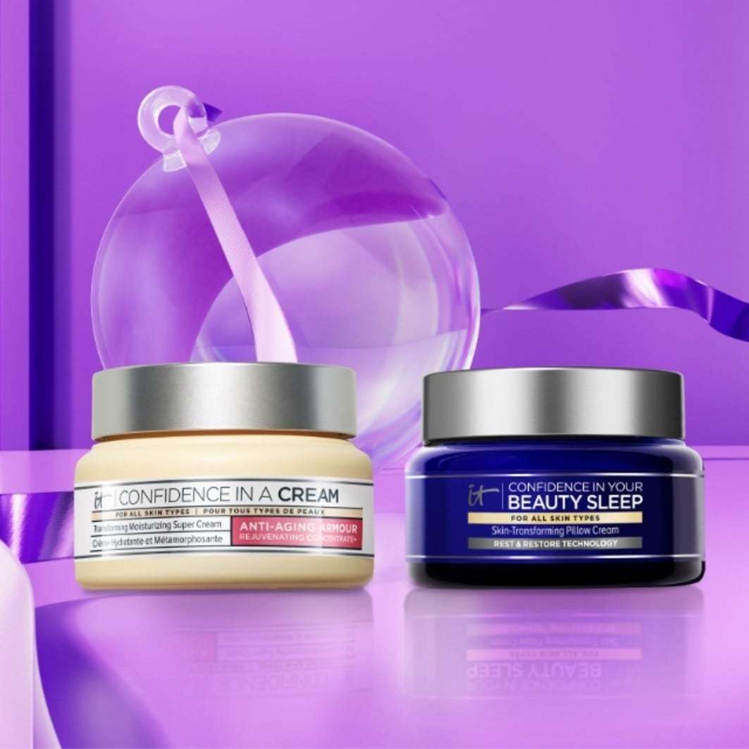IT Cosmetics „Confidence“ veido priežiūros rinkinys – jūsų pasitikėjimo savimi duetas visą parą – 2 dalių rinkinys – 1 dalis