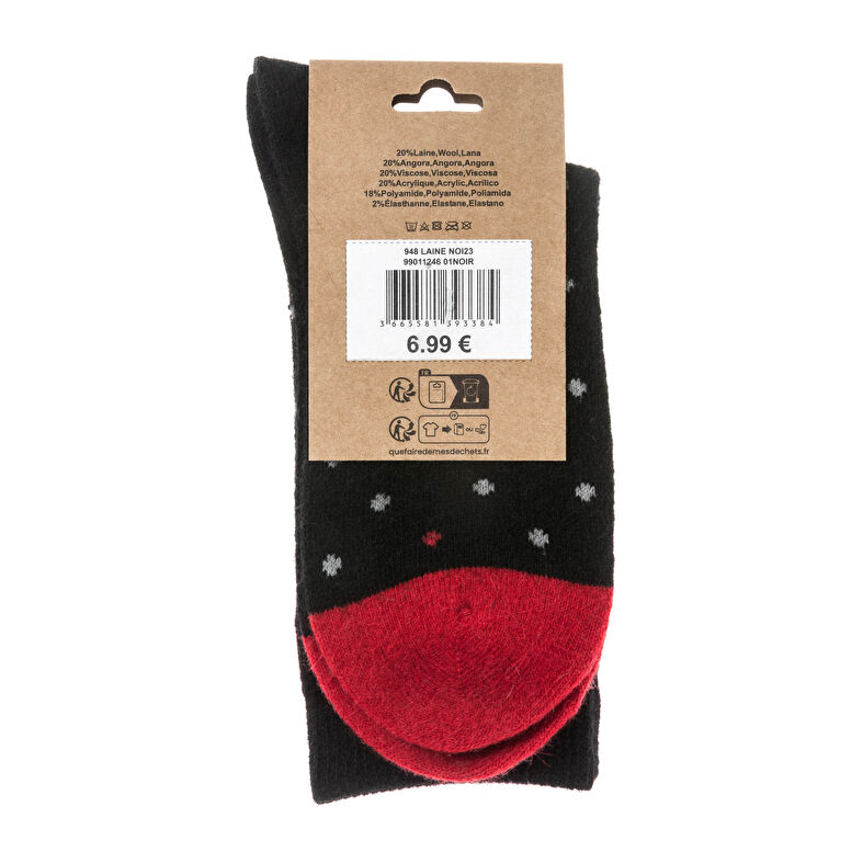 Meias e collants pretos femininos
