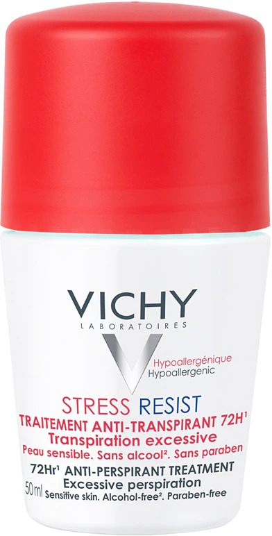Desodorante roll-on Vichy 72h contra transpiração excessiva