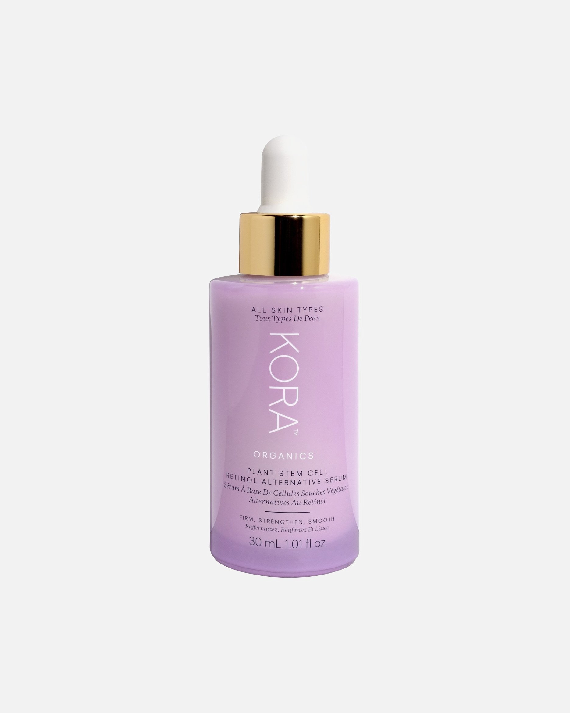 KORA Organics Serum protiv starenja s biljnim matičnim ćelijama i alternativom retinola – 10 ml