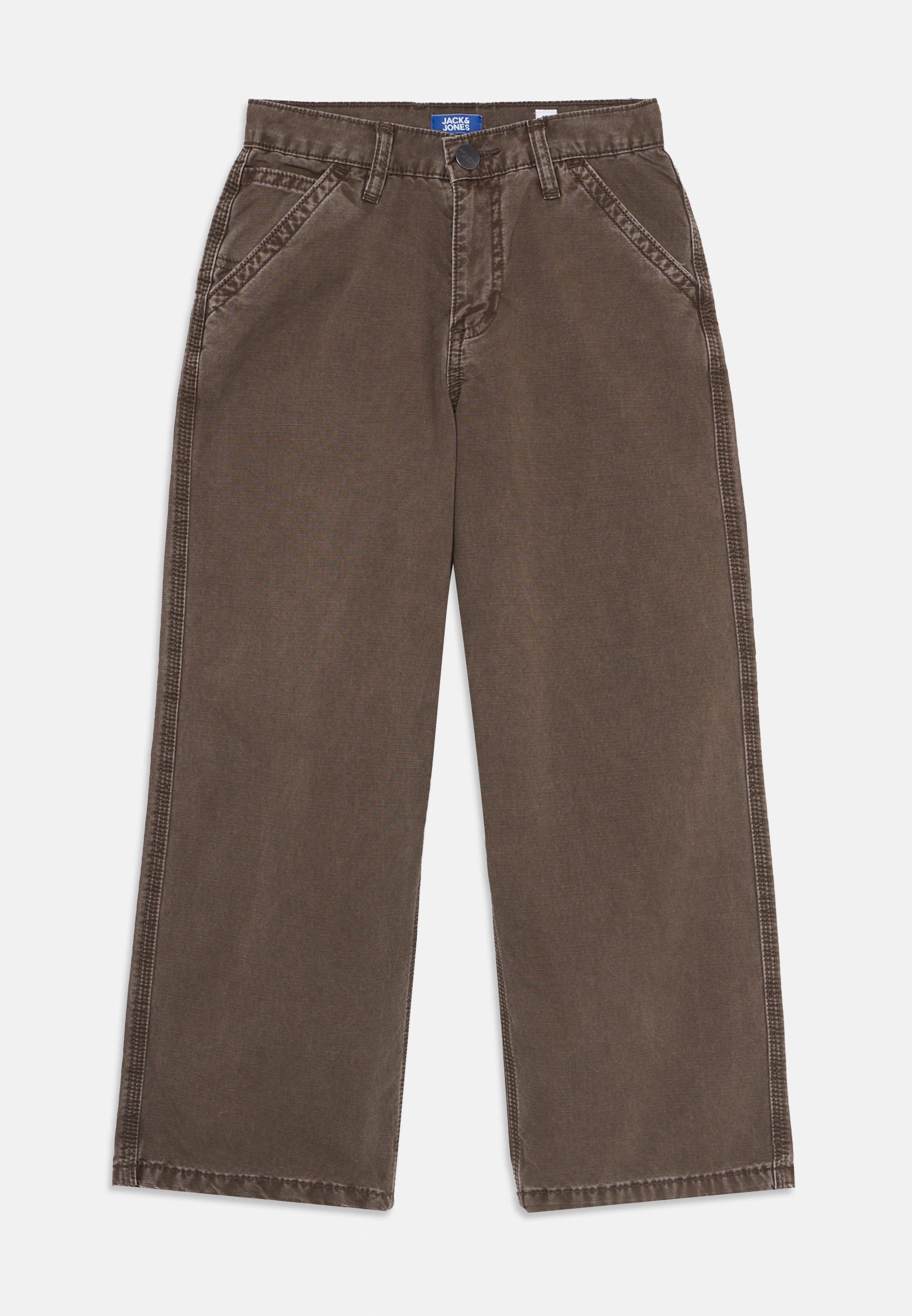 Jack & Jones Junior JPSTALEX WORKER PANT - Relaxte jeans - krokodillenleer