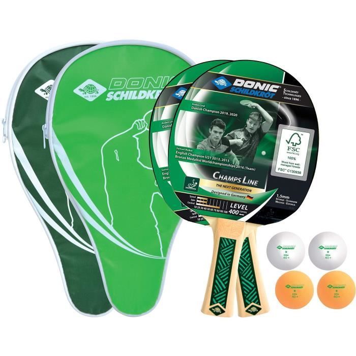 Conjunto de tênis de mesa - SCHILDKRÖT - CHAMPS Line 400 FSC