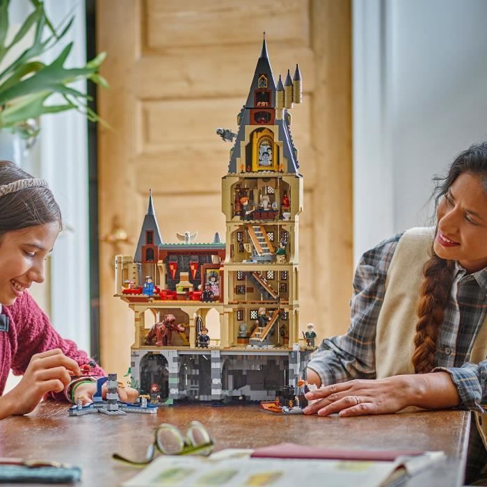 LEGO Harry Potter 76454 Castello di Hogwarts: La Torre Principale - Giocattolo per ragazzi dai 10 anni in su