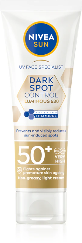 NIVEA SUN Luminous 630 opaľovací krém na tvár proti zafarbeniu pleti
