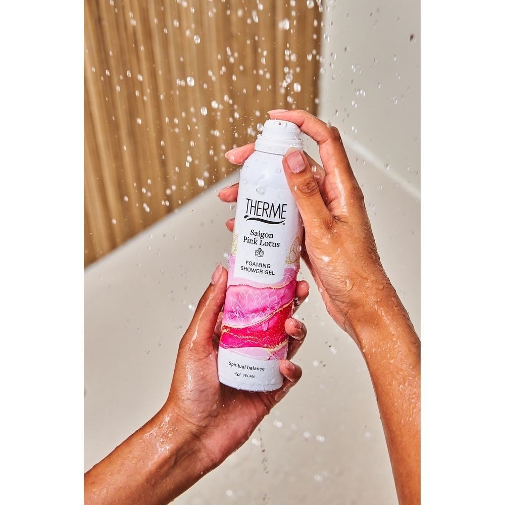 THERME pena za prhanje Saigon roza lotos - 200 ml