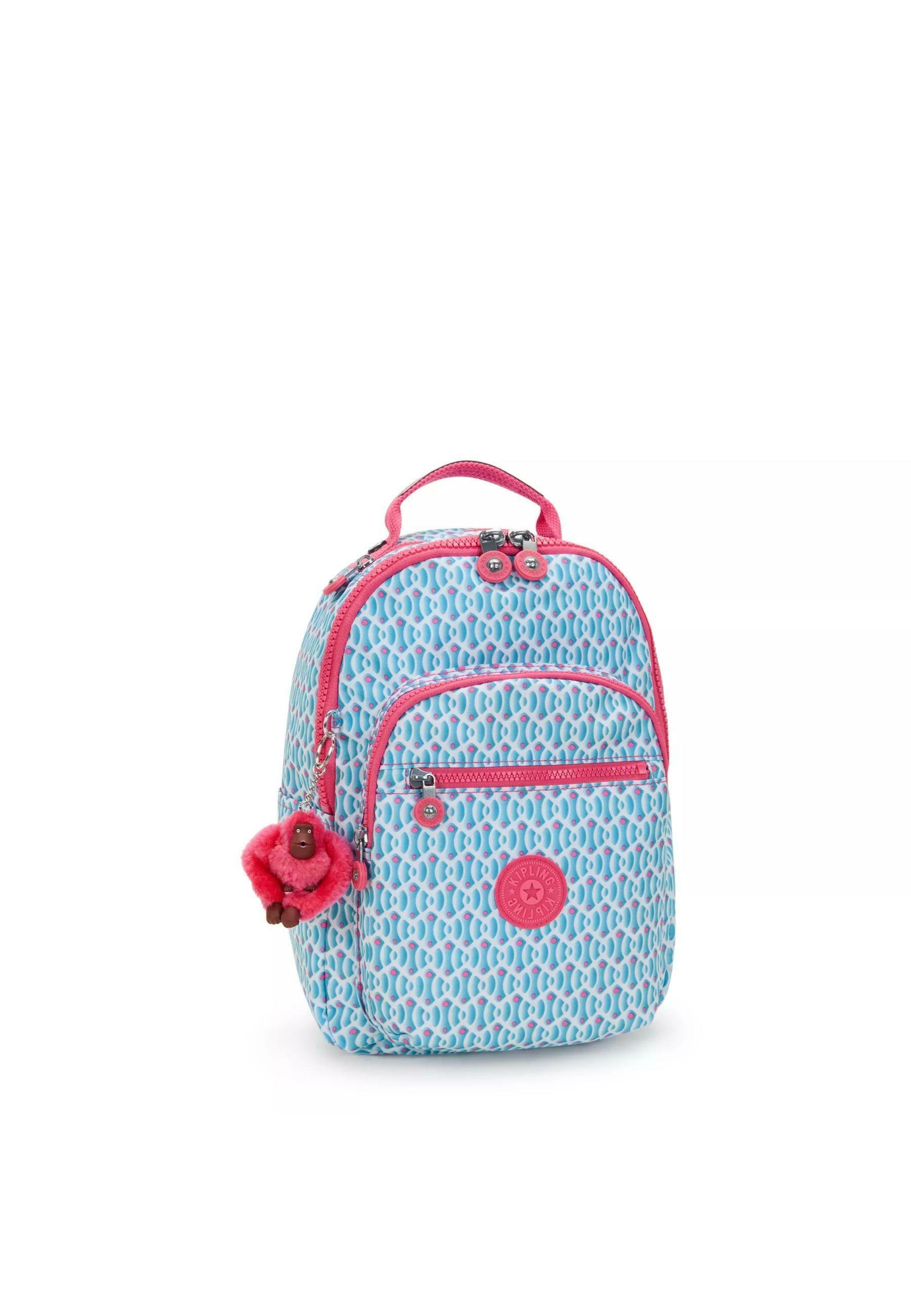 Kipling SEOUL S BTS PRT AC - Schooltas - dromerige geometrische combinatie