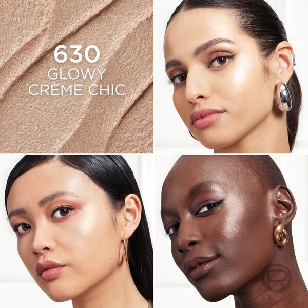 Rozjasňovač v tyčinke L'Oréal Paris Lumi Le Glow 630 Creme Chic