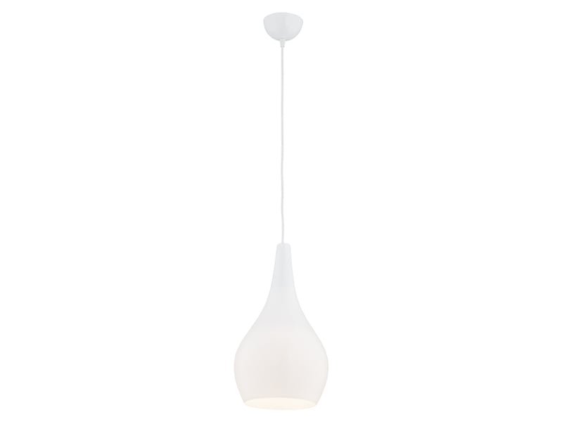 Lampa wisząca Santana stalowa biała