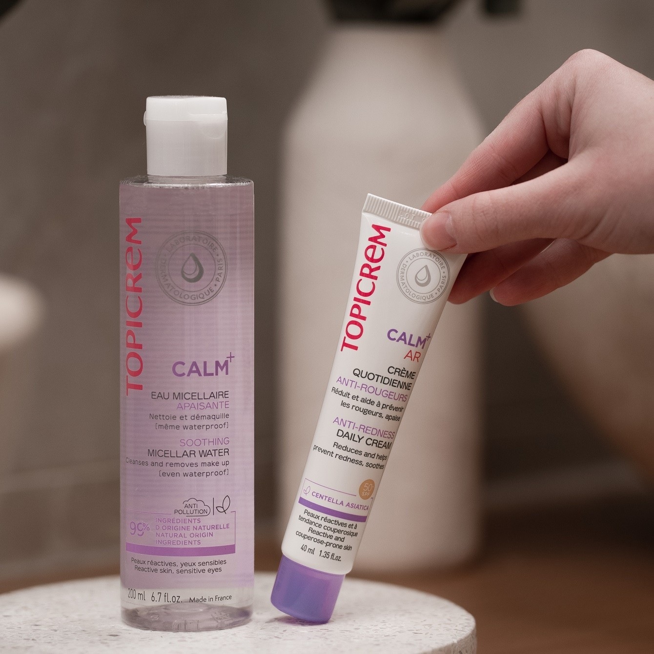 Topicrem Calm+ Crème Quotidienne Anti-Rougeurs