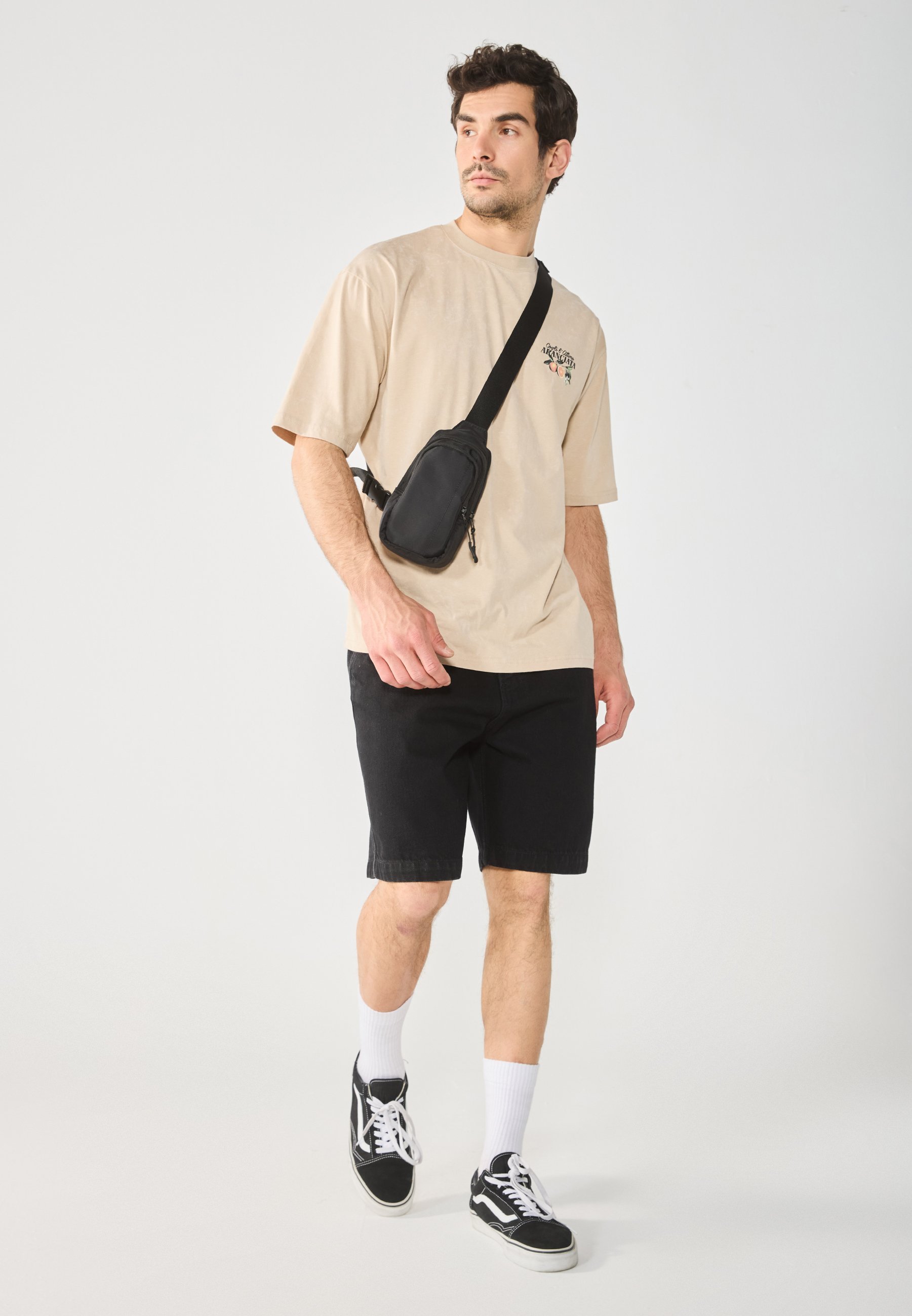 Pier One UNISEX - Crossbodytas - zwart
