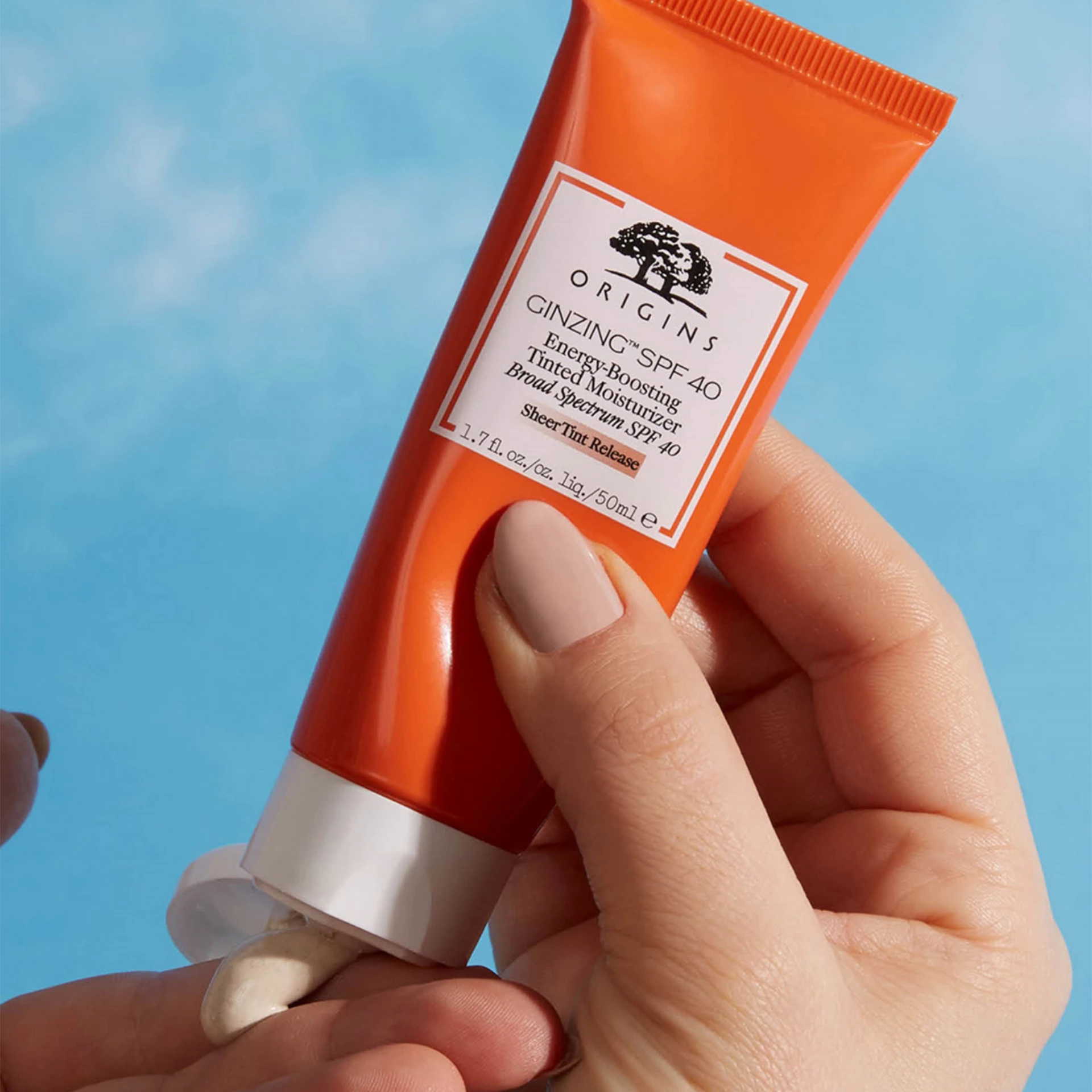 GinZing SPF 40 Energizáló Színezett Hidratáló Arckrém 50 ml - Origins
