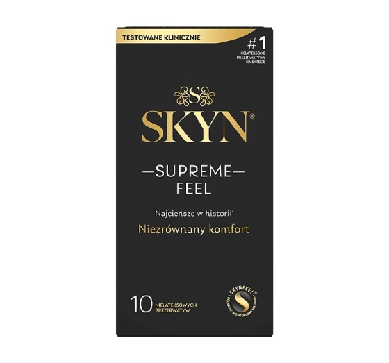 Skyn Supreme Feel nielateksowe prezerwatywy 10 sztuk