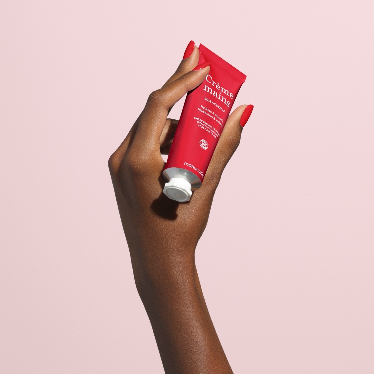 krém na ruky manucurist Cream mains Rose Nouvelle - 60 ml