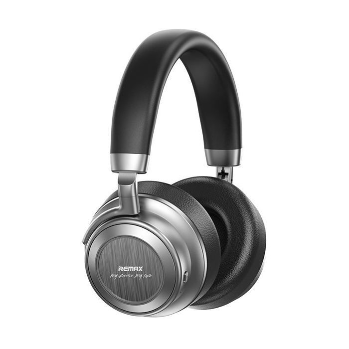 Auriculares inalámbricos de metal con cancelación activa de ruido, audio de alta fidelidad y comodidad duradera - Negro