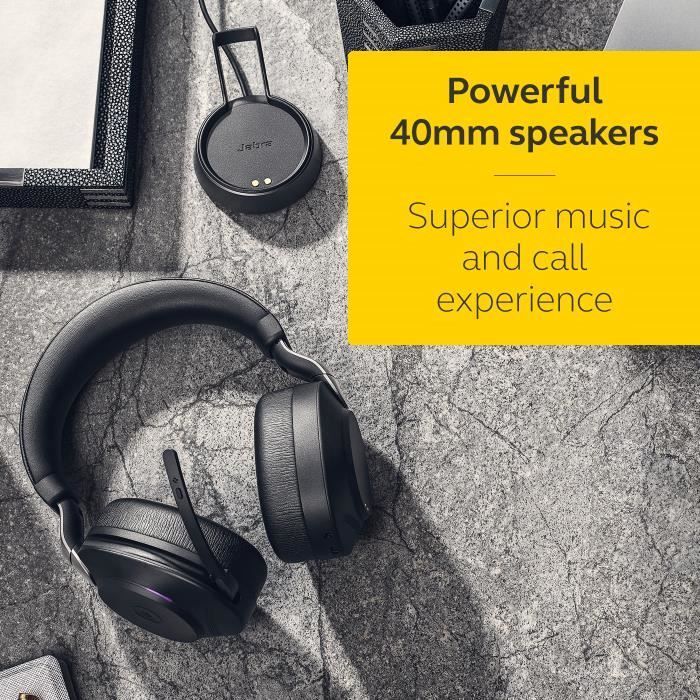 Kabellose Kopfhörer – JABRA – Evolve2 85 – USB-C – Stereo – Aktive Geräuschunterdrückung