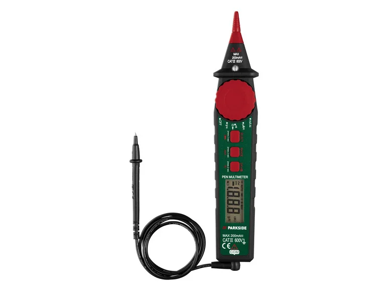 PARKSIDE® multimeter med PZM 2 B4-plugg eller multimeter med PSM 2 B4-plugg