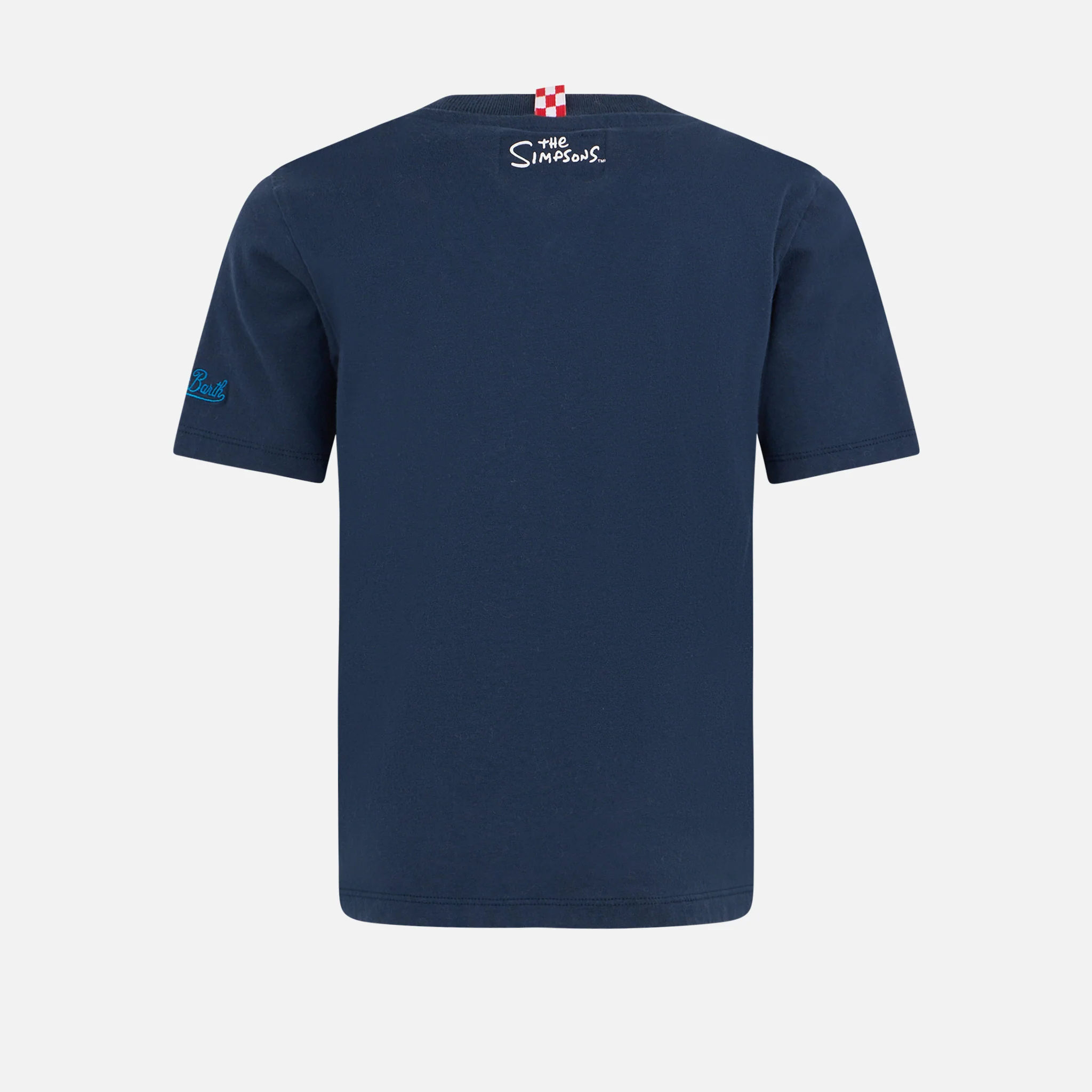 T-shirt da bambino in cotone pesante con stampa Bart skate | EDIZIONE