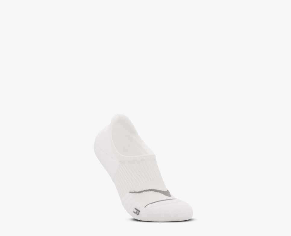 HOKA Onzichtbare sokken 3-pack wit / Stellar Grey / zwart