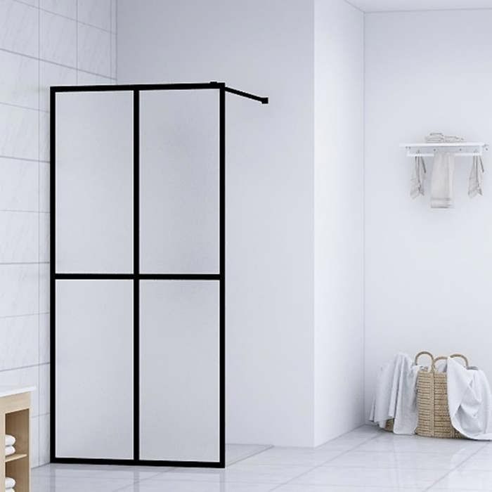 vidaXL Shower Screen Shower Enclosure Shower Wall Shower Partition Bathroom Interior Home Sturdy Glass 145689